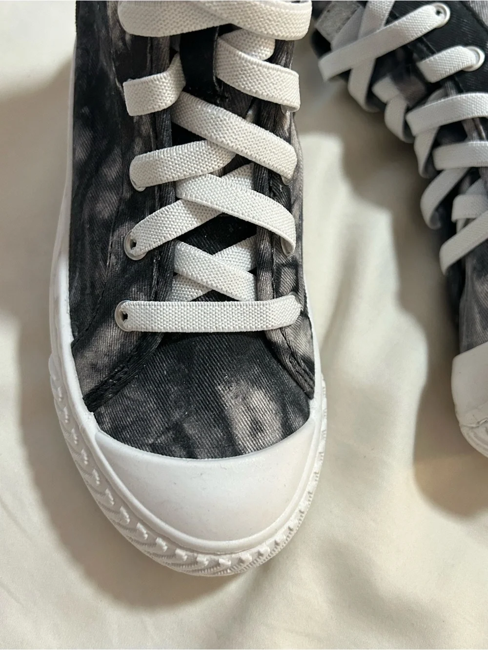 Justice Black High-Top Sneakers (Youth)